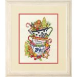 (image for) Christmas Tea Counted Cross Stitch Kit